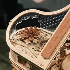 MAGIC PIANO MECHANICAL MUSIC BOX
