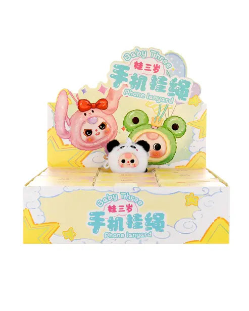 Baby Three Phone Strap Plush
