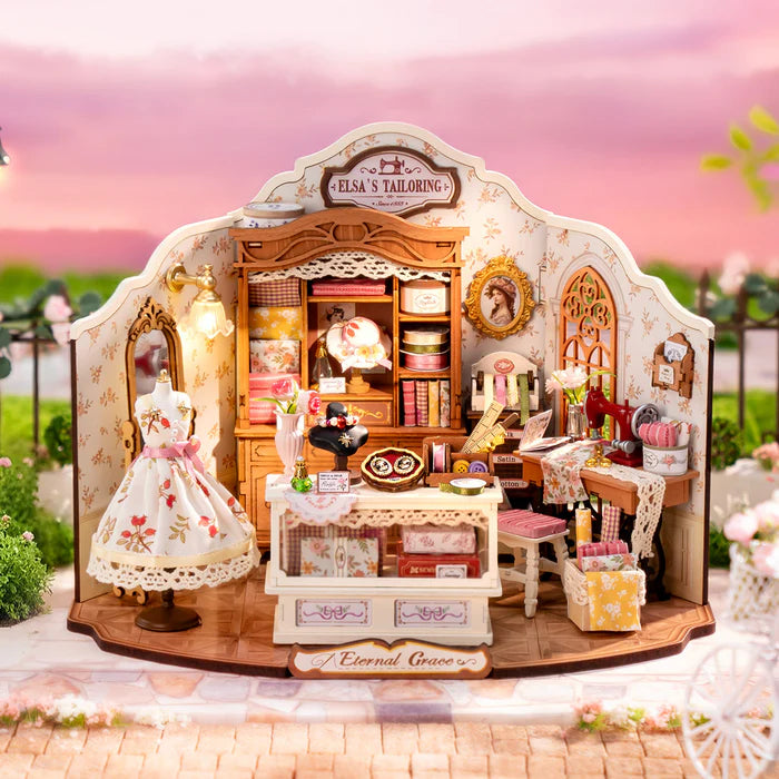 ELSAS TAILORING DIY MINIATURE HOUSE