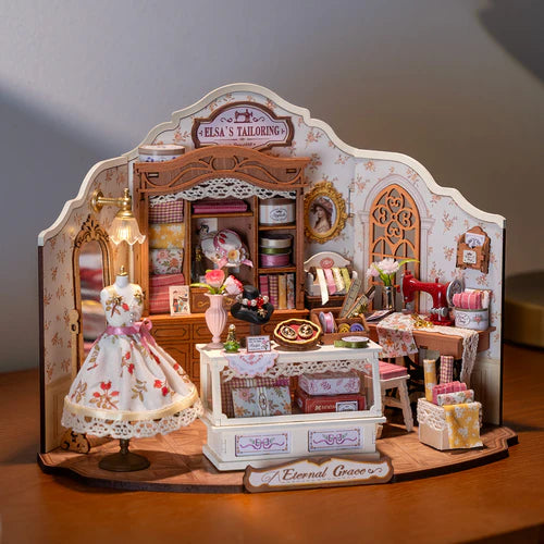 ELSAS TAILORING DIY MINIATURE HOUSE