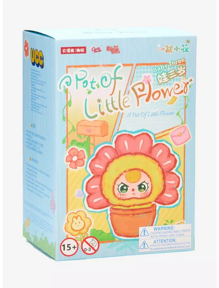 Baby Three - A Pot of Little Flower Plush