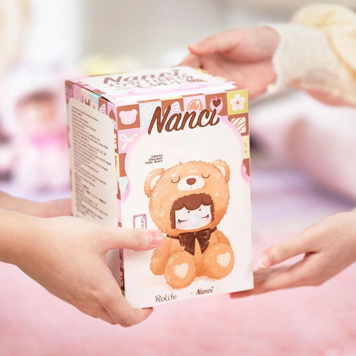 Nanci series Colorful Chocolate Cuite Bears