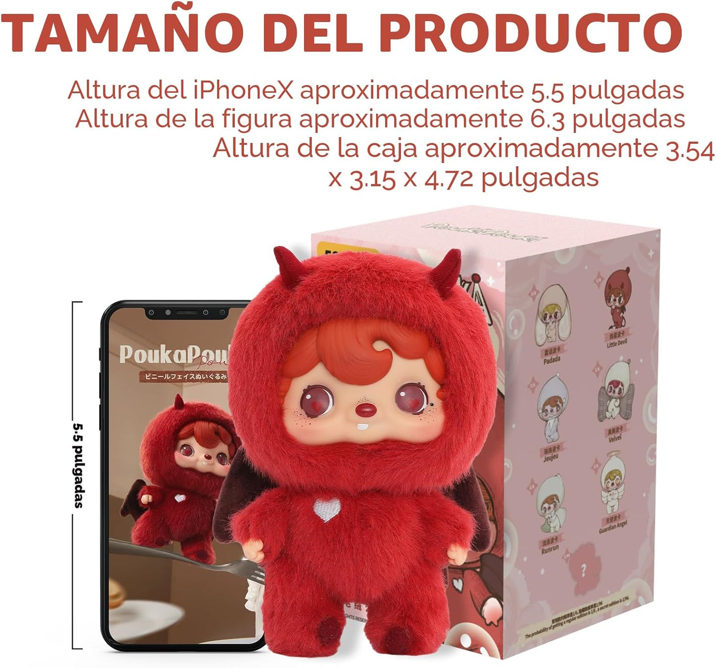 POUKAPOUKA Vinyl Plush
