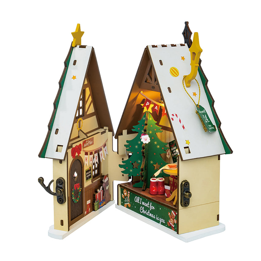 Twinkling Christmas House