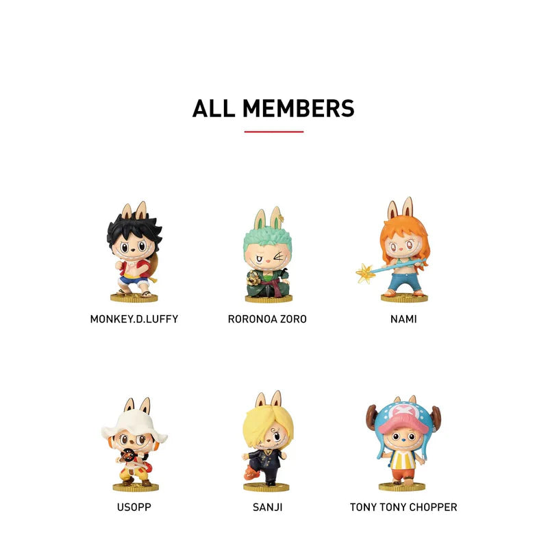 THE MONSTERS x One Piece Series Figures (PVC)