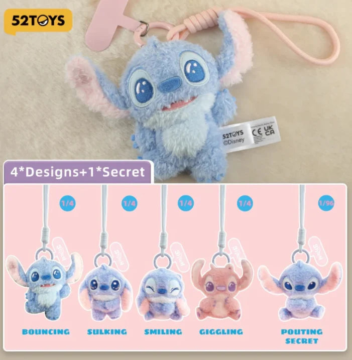 Stitch Mood Series Plush Phone Charm