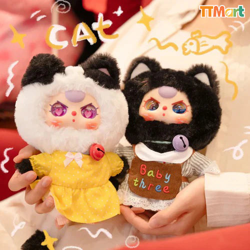 Baby Three - Cat  Wardrobe Plush