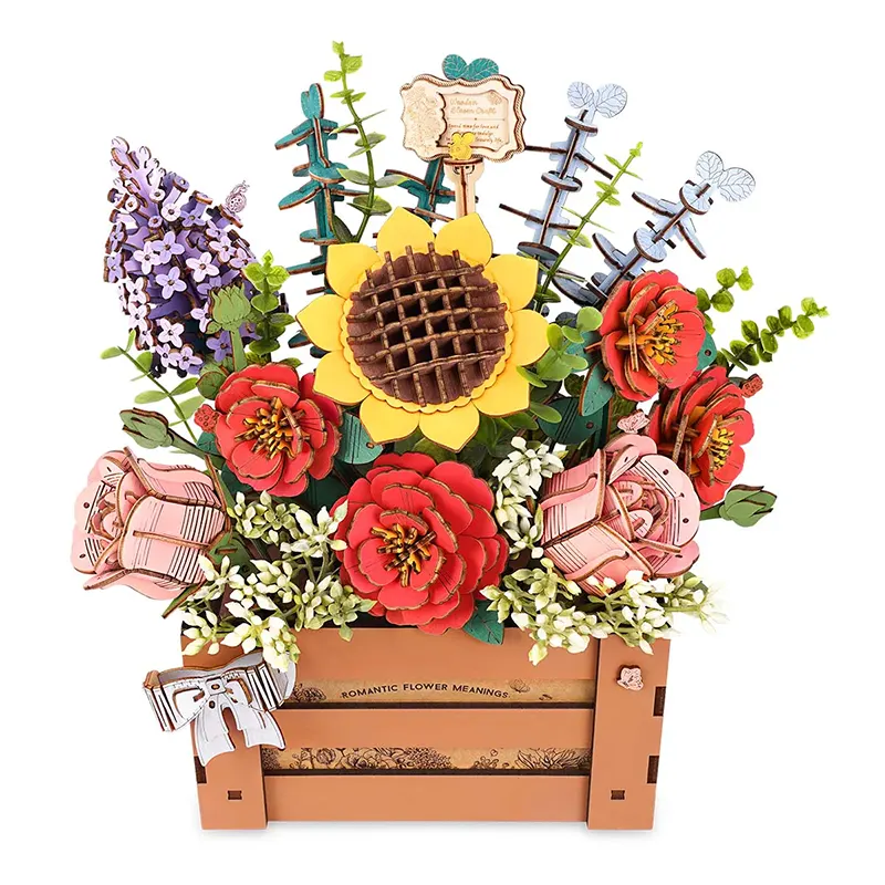 Wooden Bloom Box