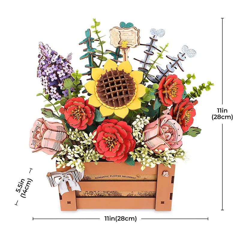 Wooden Bloom Box