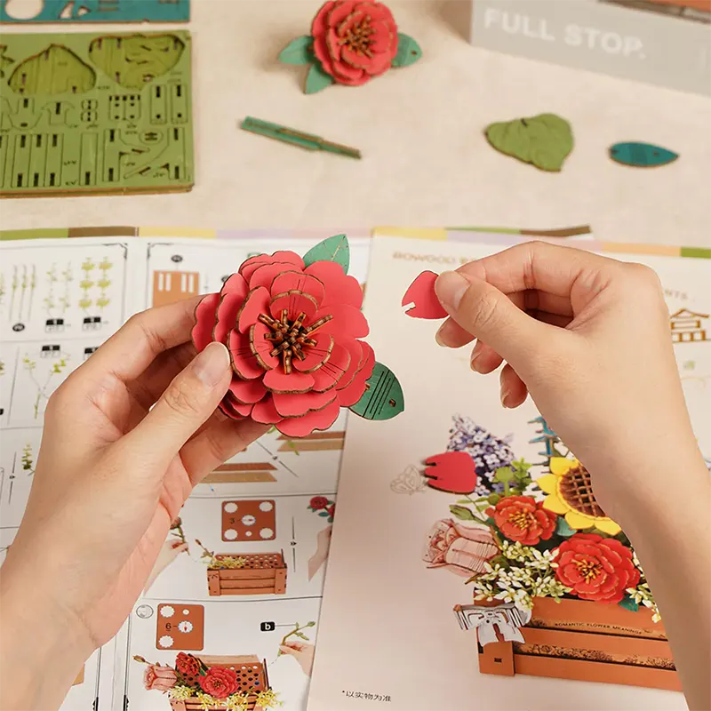 Wooden Bloom Box