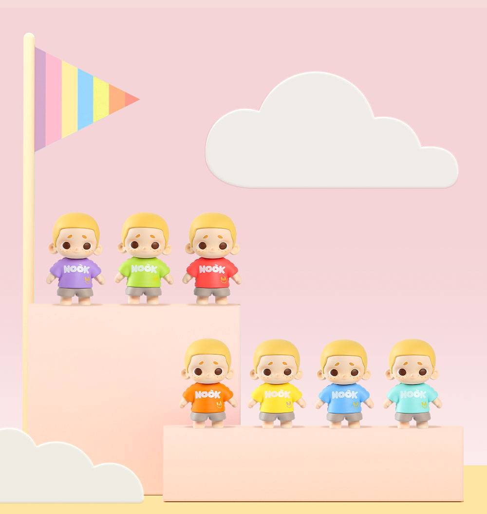 Mini Doll rainbow