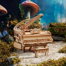 MAGIC PIANO MECHANICAL MUSIC BOX