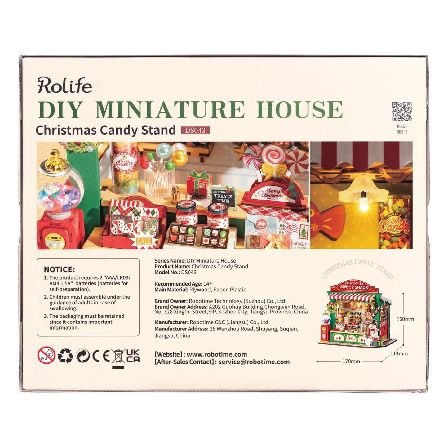 Christmas Candy Stand