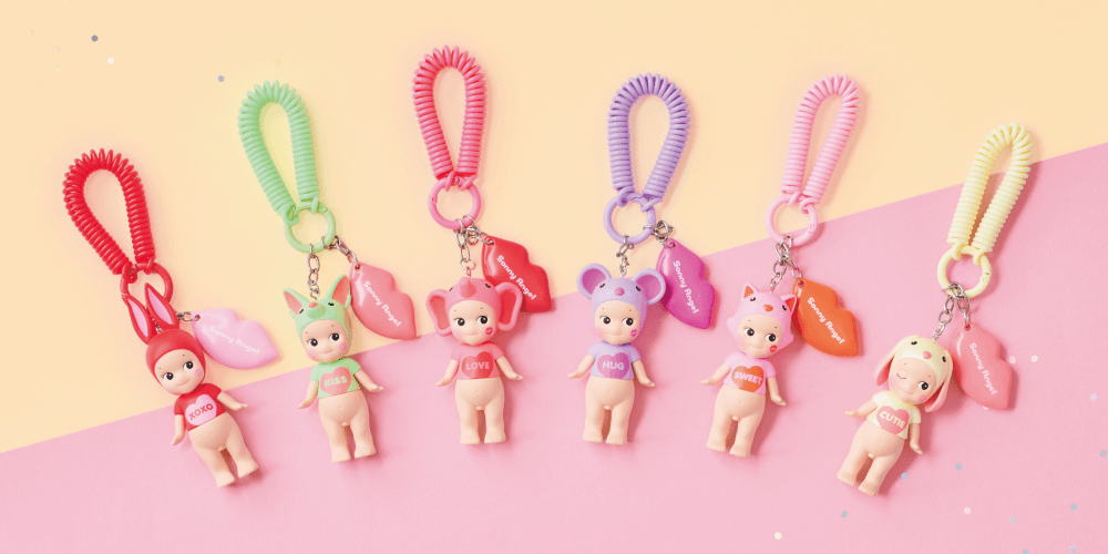 SONNY ANGEL Kiss Kiss Series Mini Figure Charm