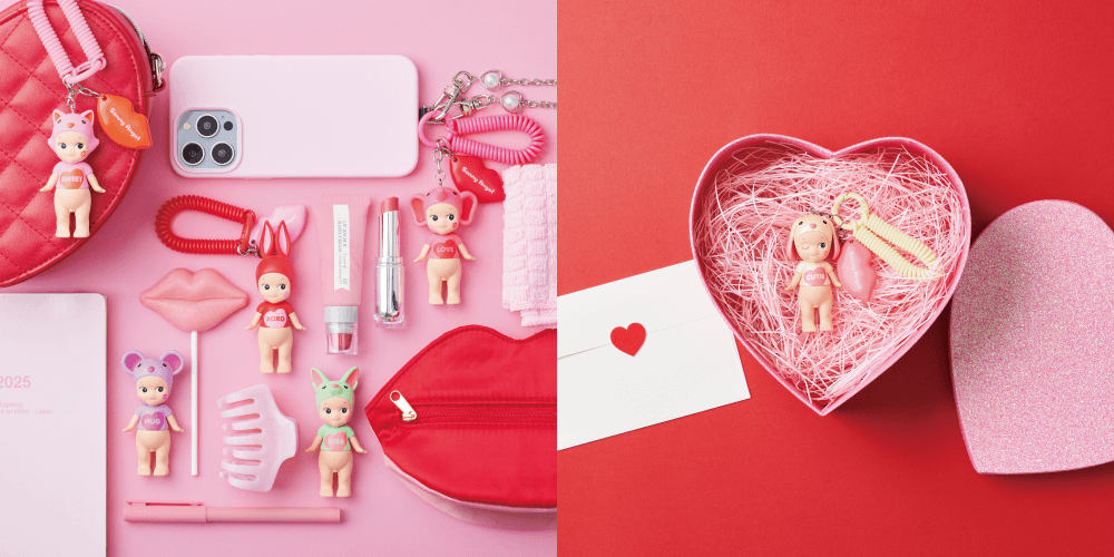 SONNY ANGEL Kiss Kiss Series Mini Figure Charm