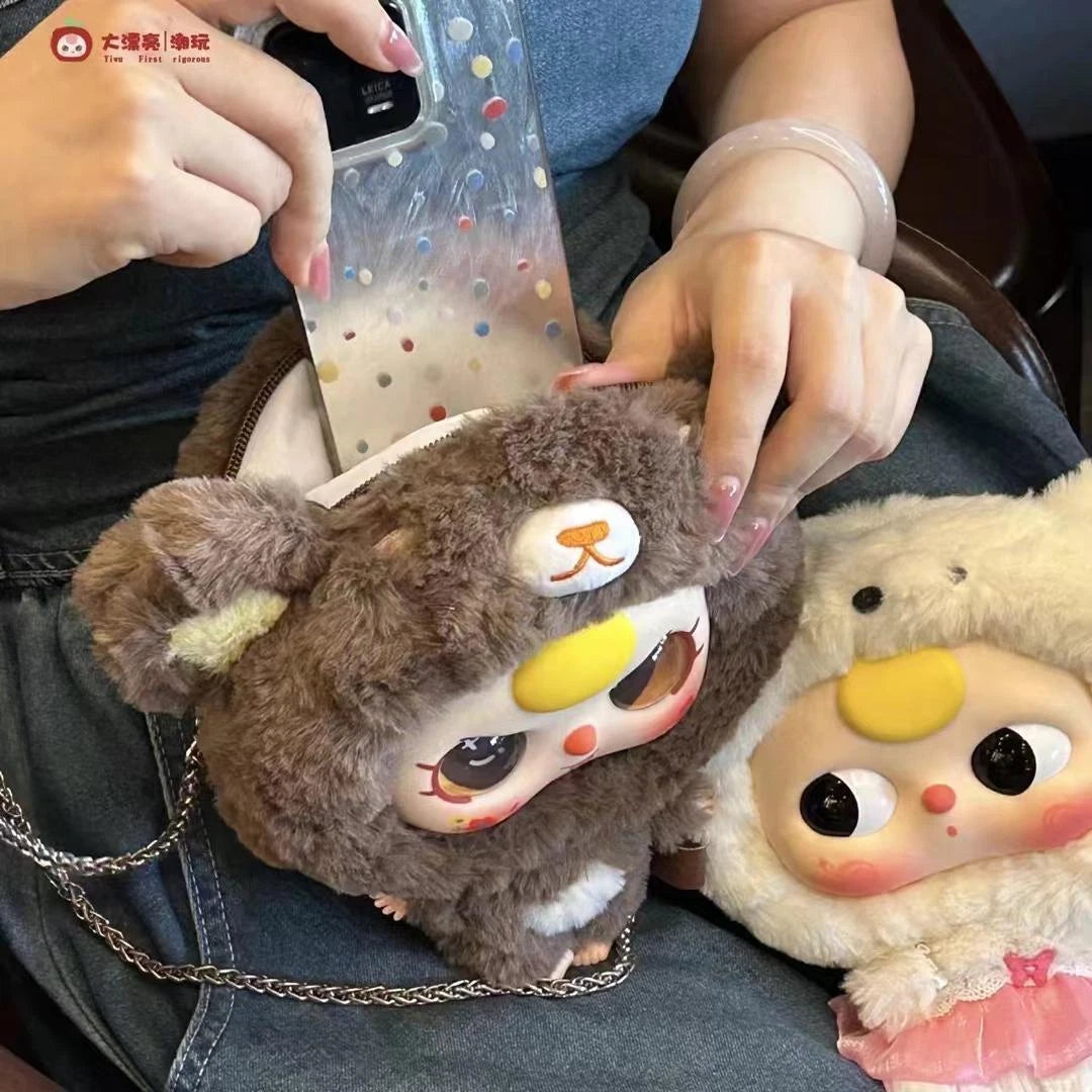 Big Head Baby Zipper Bag