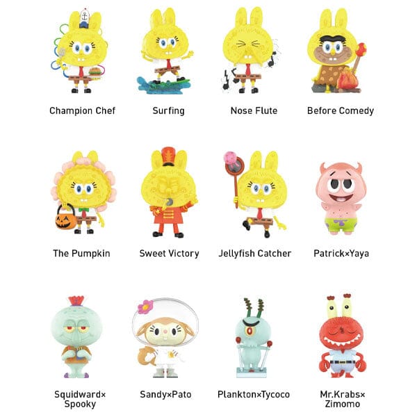 The Monsters x Spongebob Series